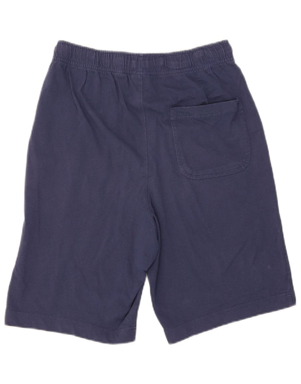 NIKE Short de sport pour homme Petit coton bleu marine