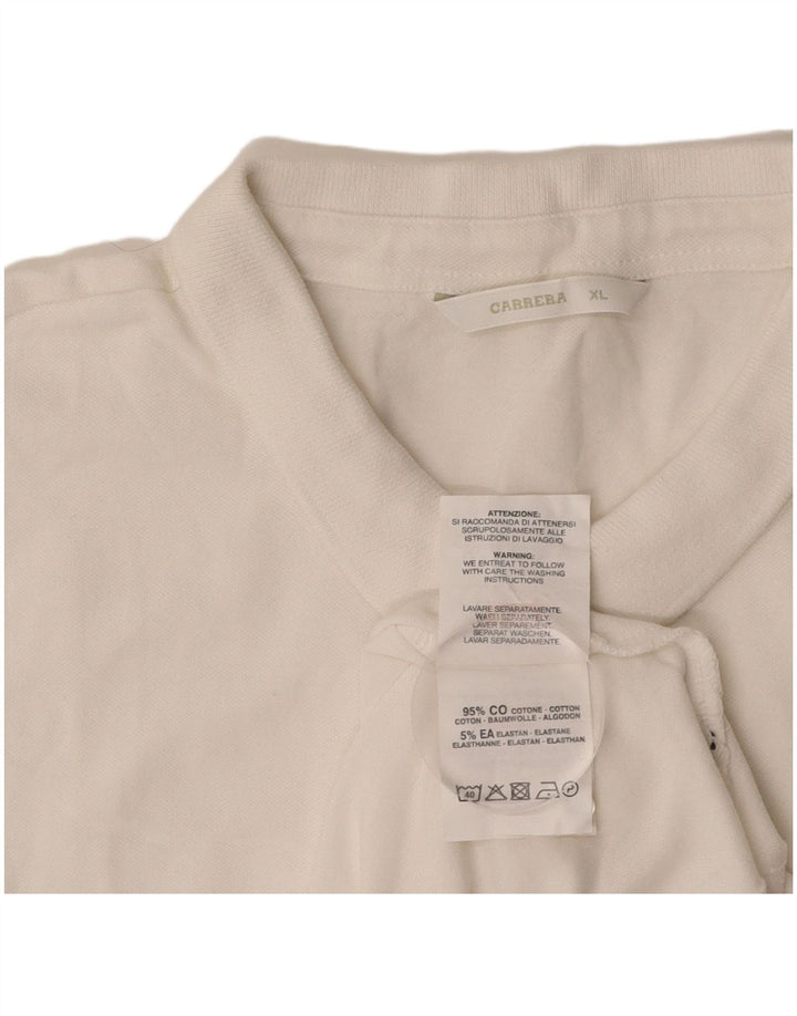 CARRERA Polo Femme UK 18 XL Blanc Coton