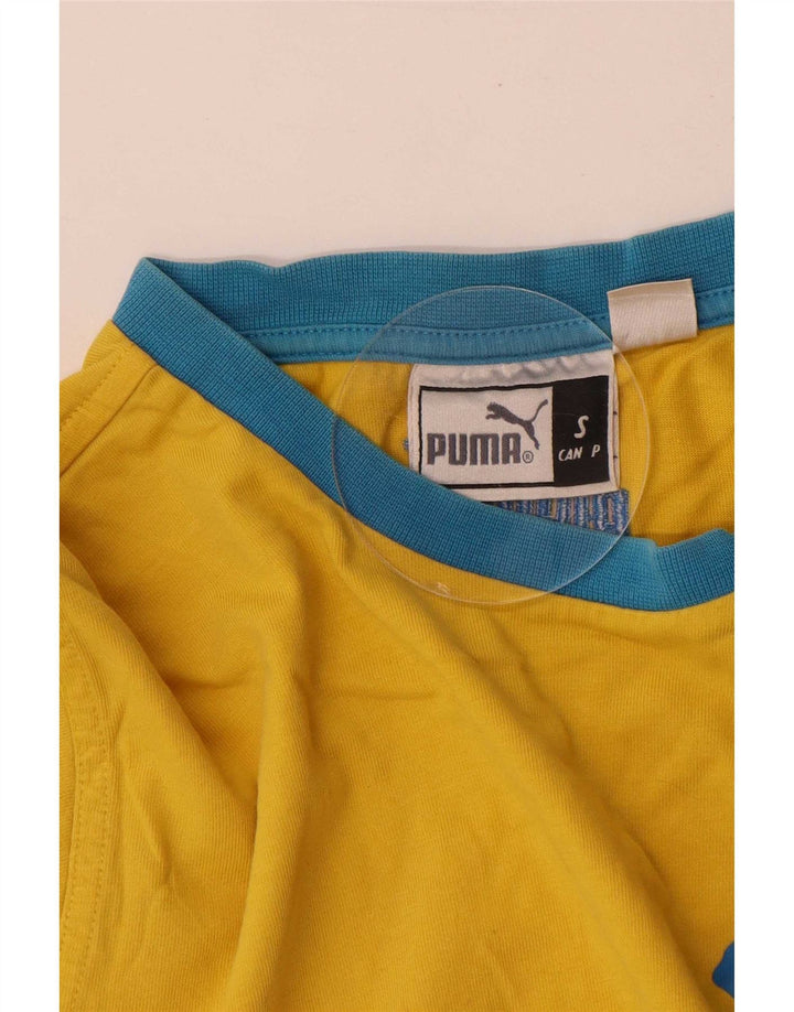 Puma T-Shirt Graphic Homme Petit Jaune