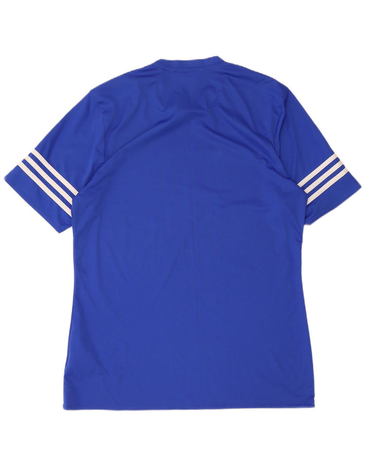Adidas Homme Climalite T-Shirt Haut Bleu Moyen Polyester