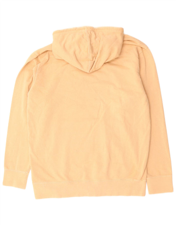 Edwin Pull à capuche graphique pour homme Grand coton beige