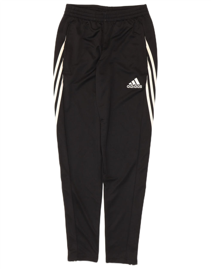 ADIDAS Pantalon de survêtement Climalite pour hommes, petit, noir, polyester