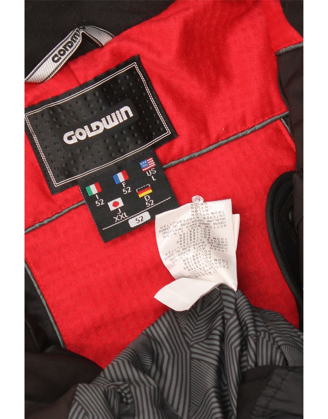 Goldwin Veste de Ski Homme IT 52 XL Marron Colorblock Polyester