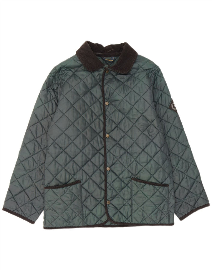 Henri Lloyd Veste matelassée pour homme UK 36 Petit nylon vert