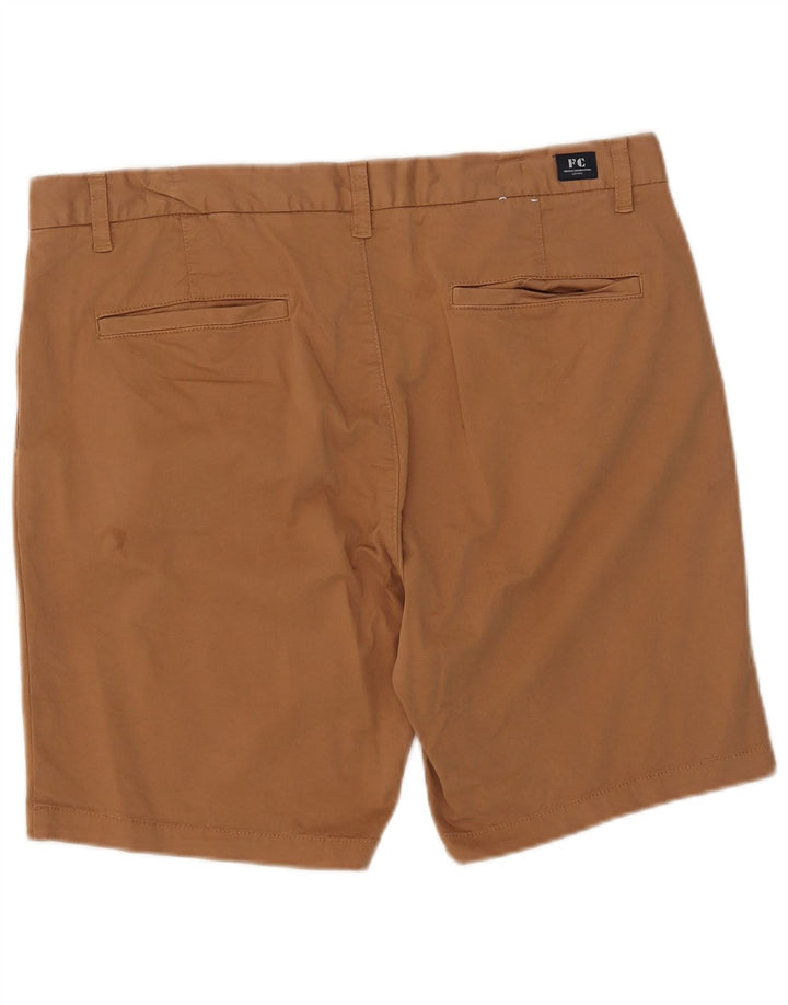 French Connection Short Chino Homme W36 Large Marron Coton