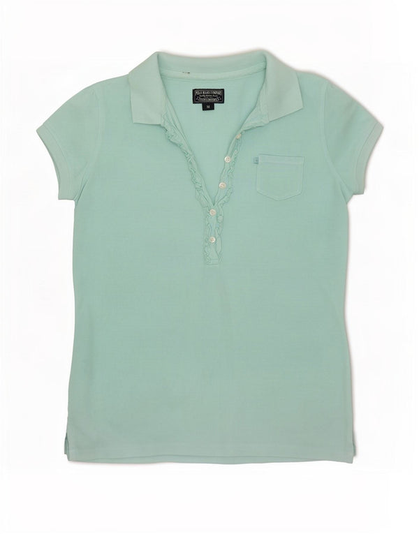 Polo Ralph Lauren Femme UK 12 Coton Turquoise Moyen