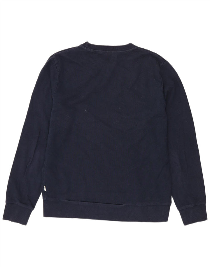 Jack & Jones Sweat-Shirt Homme Bleu Marine Moyen Coton