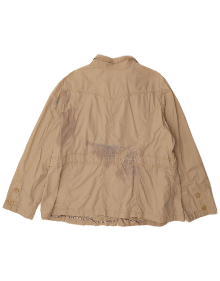 Marks & Spencer Veste utilitaire pour femme UK 22 3XL Coton beige