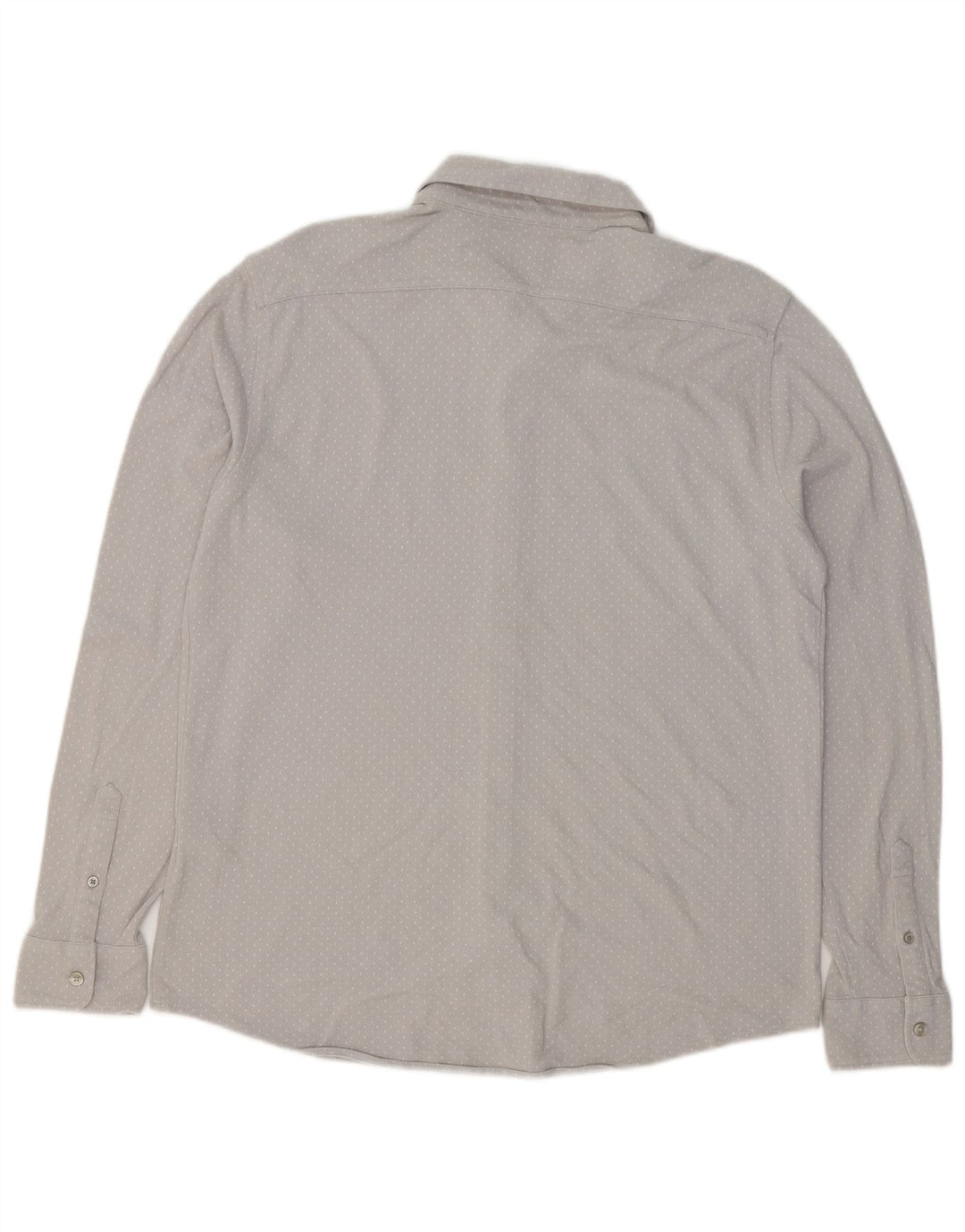 Dockers Chemise Homme Gris Moyen Tacheté Coton