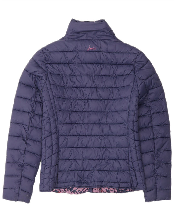 Joules Veste matelassée pour femme UK 6 XS Bleu marine Polyester