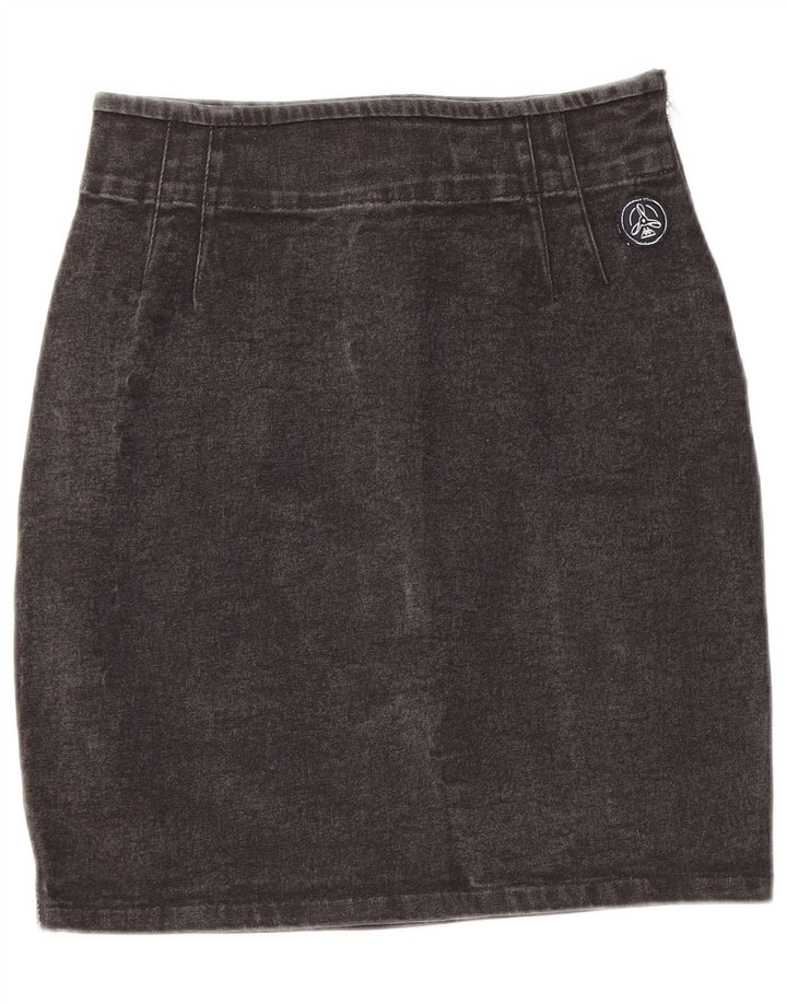 Kappa Jupe en Jean Femme W26 Petit Noir