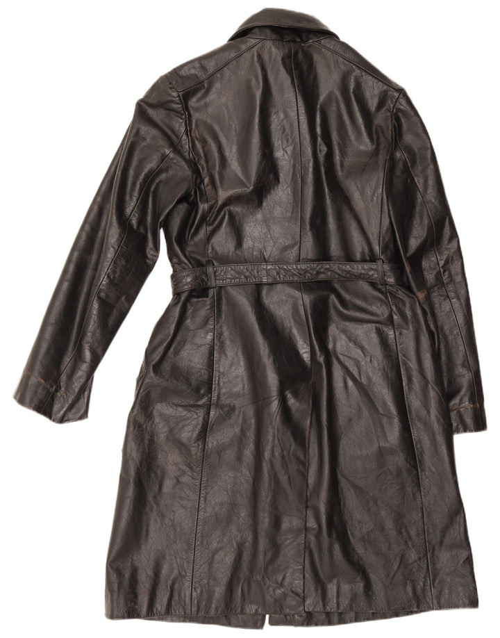 Conbipel Manteau en Cuir Femme IT 48 XL Cuir Noir