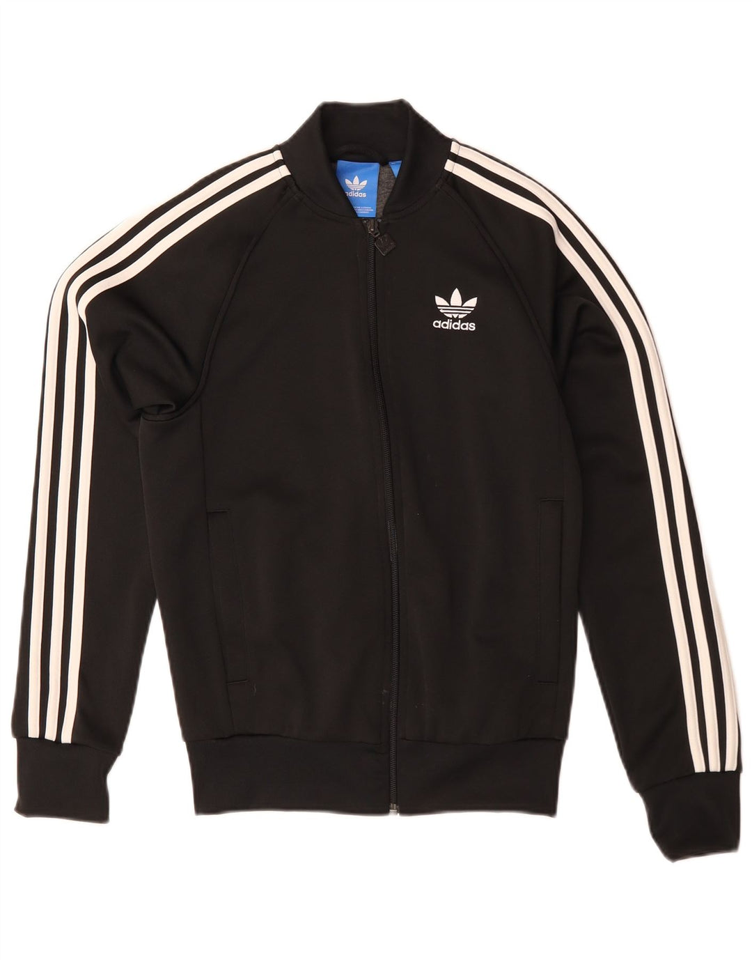 Adidas Veste de survêtement pour homme XS Noir Polyester