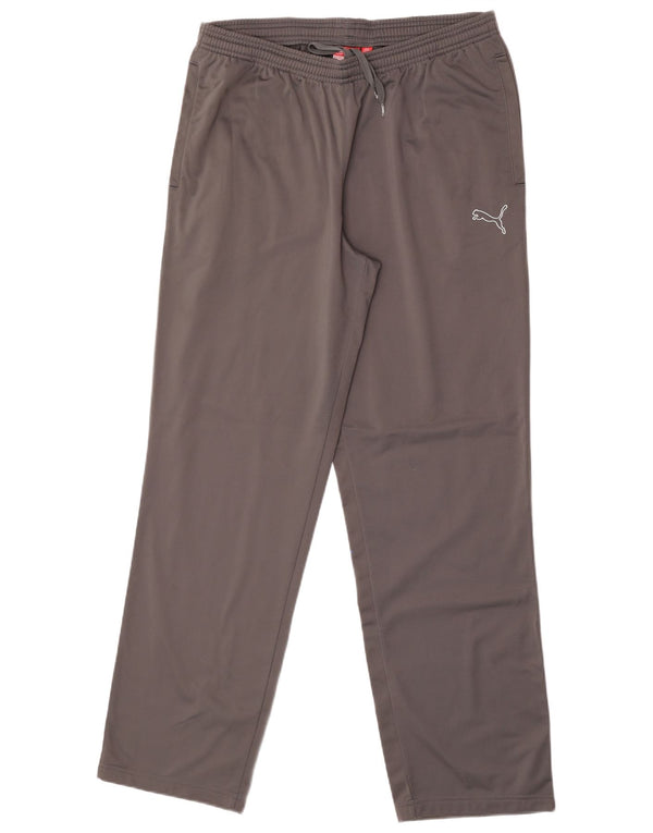 Puma Pantalon de Survêtement Homme Large Gris Polyester