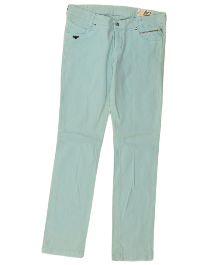 BILLABONG Pantalon Slim Casual Femme W32 L32 Bleu Coton