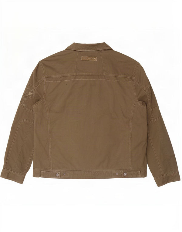 Veste Bomber Homme Vintage UK 42 XL Coton Kaki