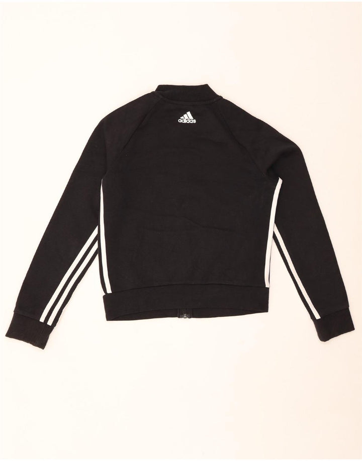 ADIDAS Veste de survêtement courte pour femme UK 4/6 XS Noir