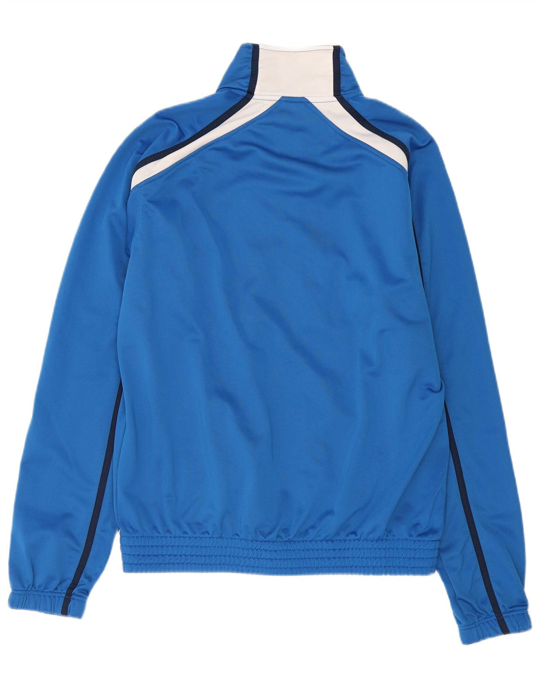 Asics Veste de survêtement pour homme XL Bleu Colorblock Polyester