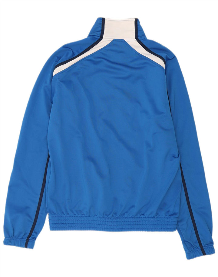 Asics Veste de survêtement pour homme XL Bleu Colorblock Polyester