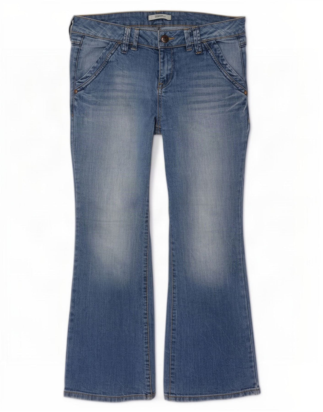 Esprit Jean Bootcut Femme W29 L30 Bleu Coton