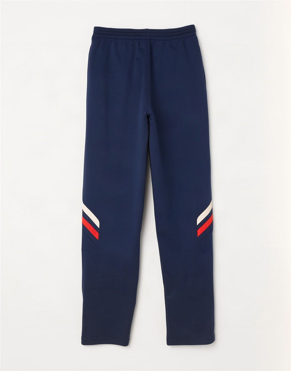 Diadora Pantalon de survêtement pour homme UK 42 Large Bleu Marine Colorblock Polyester