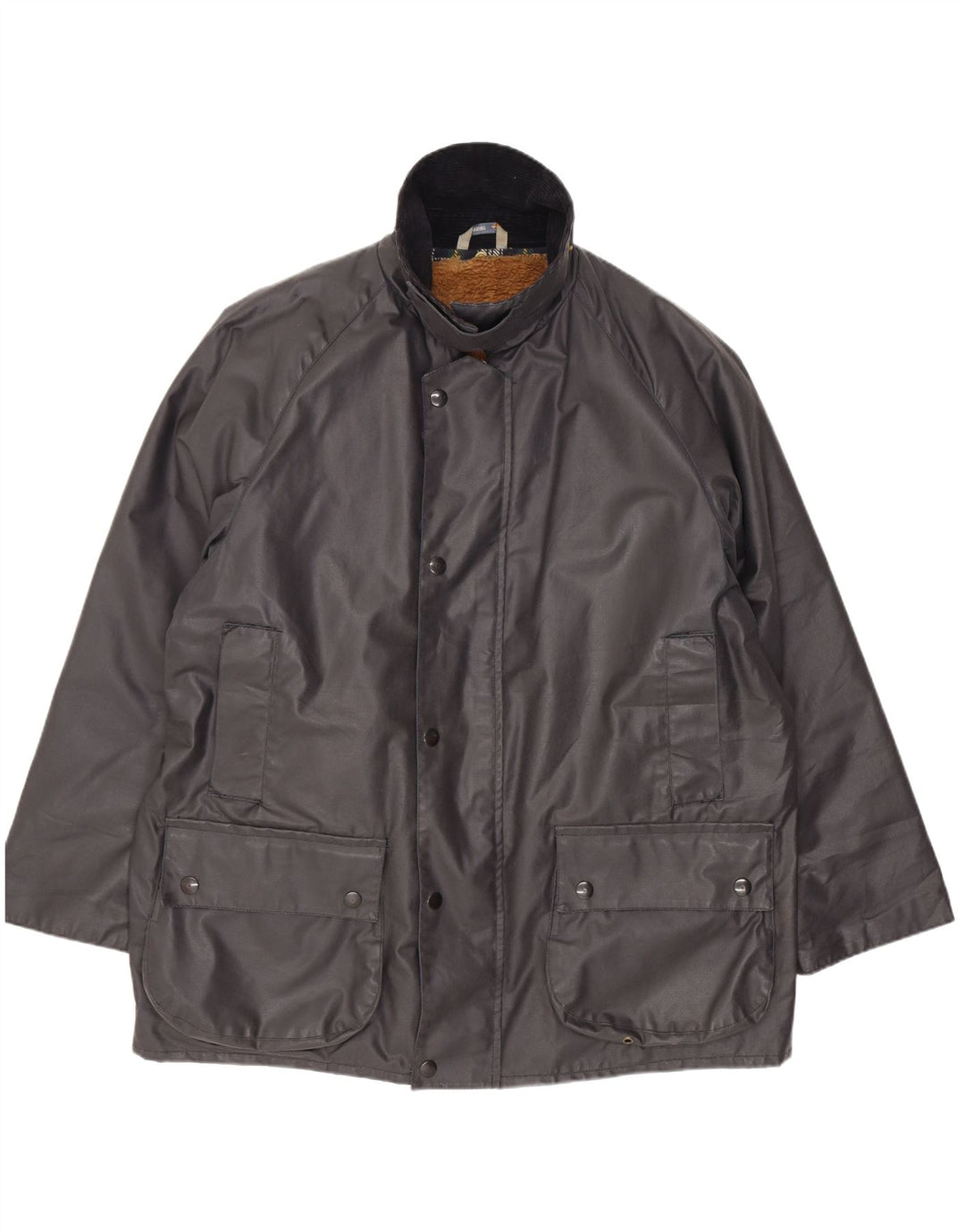 Starring Parka à capuche coupe classique pour homme Gris moyen