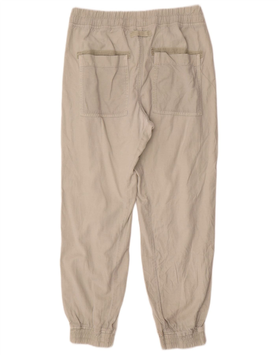 Zara Pantalon de survêtement pour femme Beige moyen UK 14