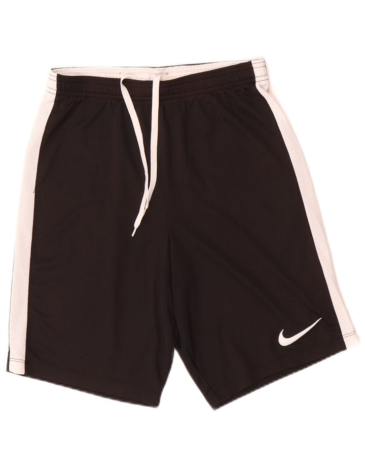 Nike Short de sport Dri Fit pour homme Taille S en polyester color block noir