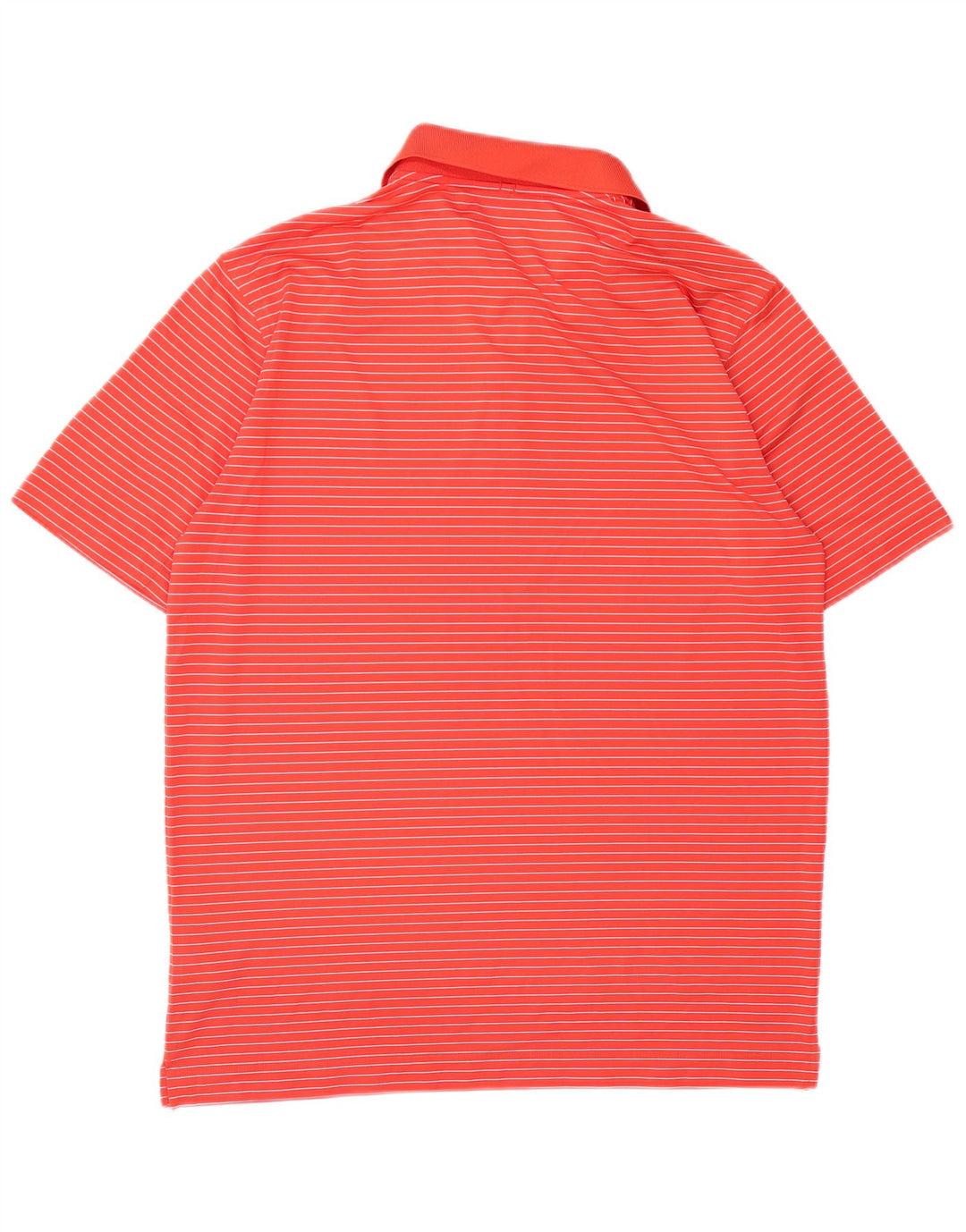 Nike Polo Dri Fit Homme Rayé Rouge Moyen Polyester