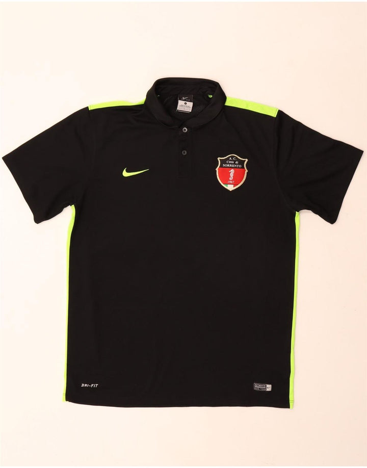 Nike Polo Dri Fit pour homme en polyester color block Taille L
