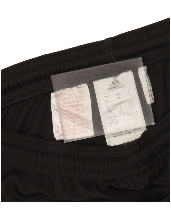 Adidas Garçons Climalite Sport Shorts 12-13 ans Grand Noir Polyester