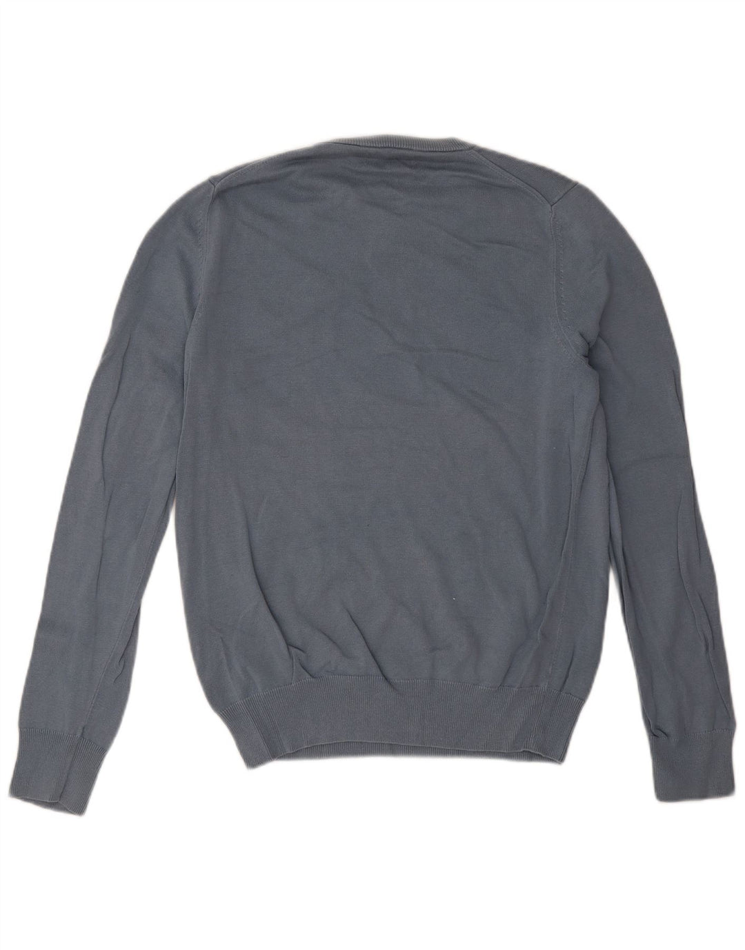 Marks & Spencer Pull à col rond pour homme en coton bleu petit