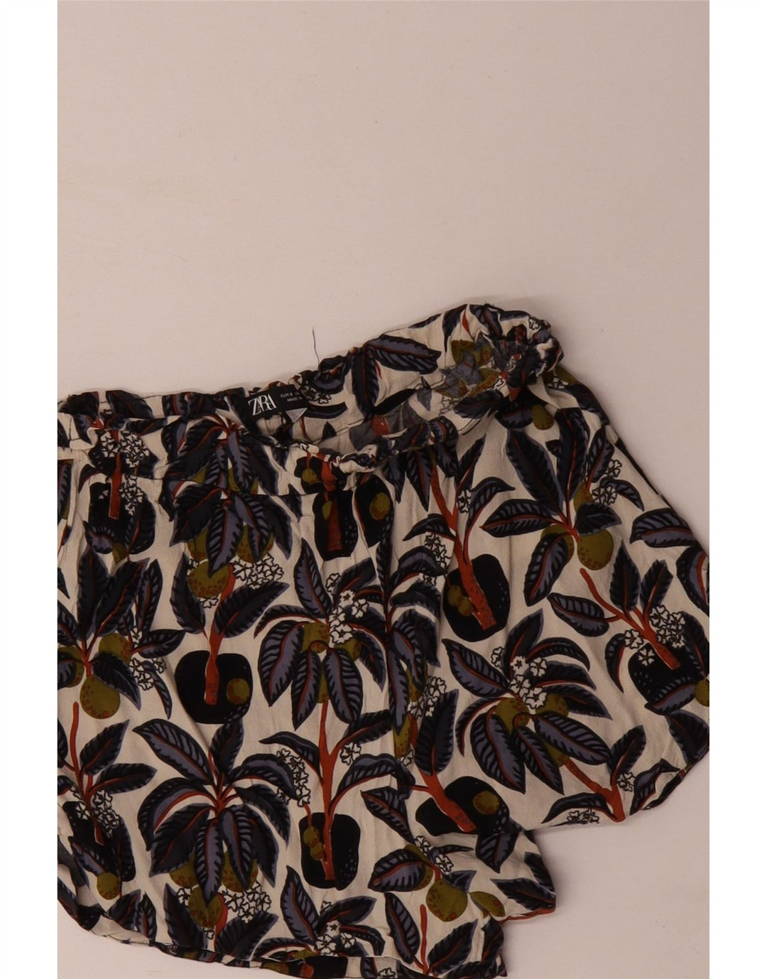 Zara Short décontracté pour femme Petit W26 Floral multicolore