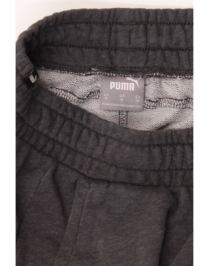 Puma Pantalon de Survêtement Joggers Homme Gris Moyen Coton