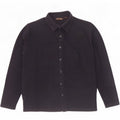 Zara Homme Surchemise Chemise Bleu Marine Moyen Coton