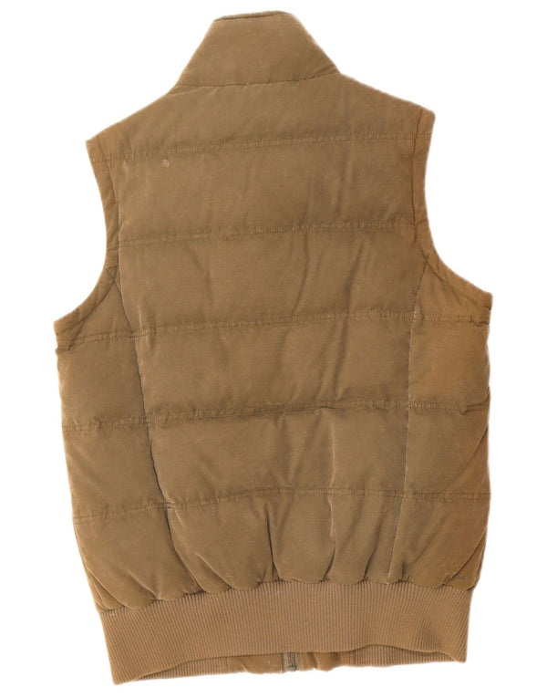 Fat Face Gilet rembourré pour femme UK 12 Medium Kaki Polyester