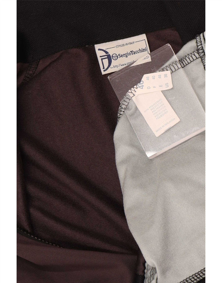 Sergio Tacchini Veste de survêtement pour homme IT 46 Small Marron Colourblock
