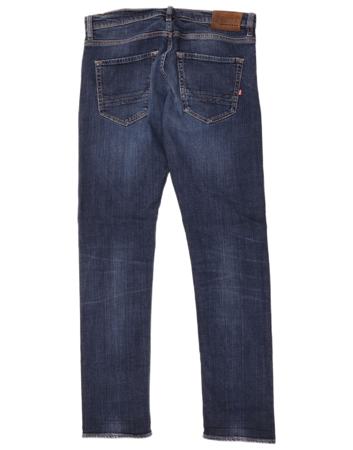 Rifle Jean Slim Homme W34 L33 Bleu Coton