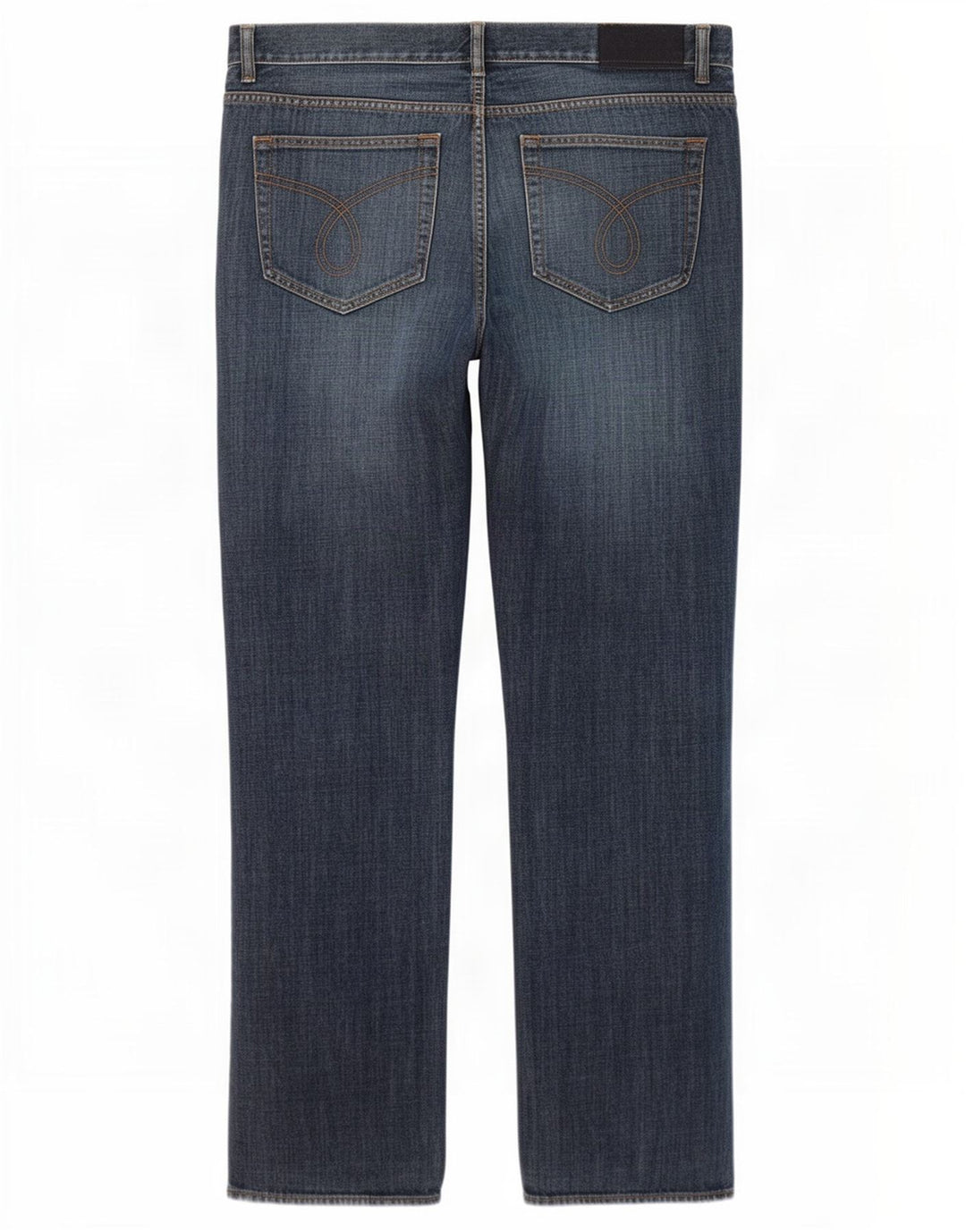 Calvin Klein Jean droit homme W36 L33 bleu coton