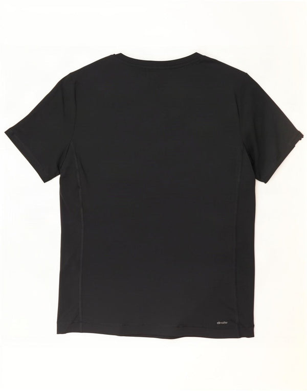 Adidas Climalite T-Shirt Top UK 18 XL Noir Polyester