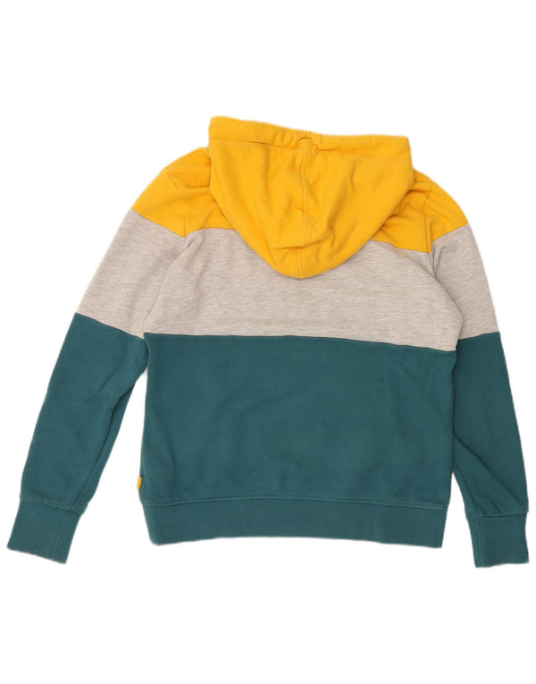 Superdry Pull à capuche graphique pour femme UK 14 Large Multicolore Colourblock