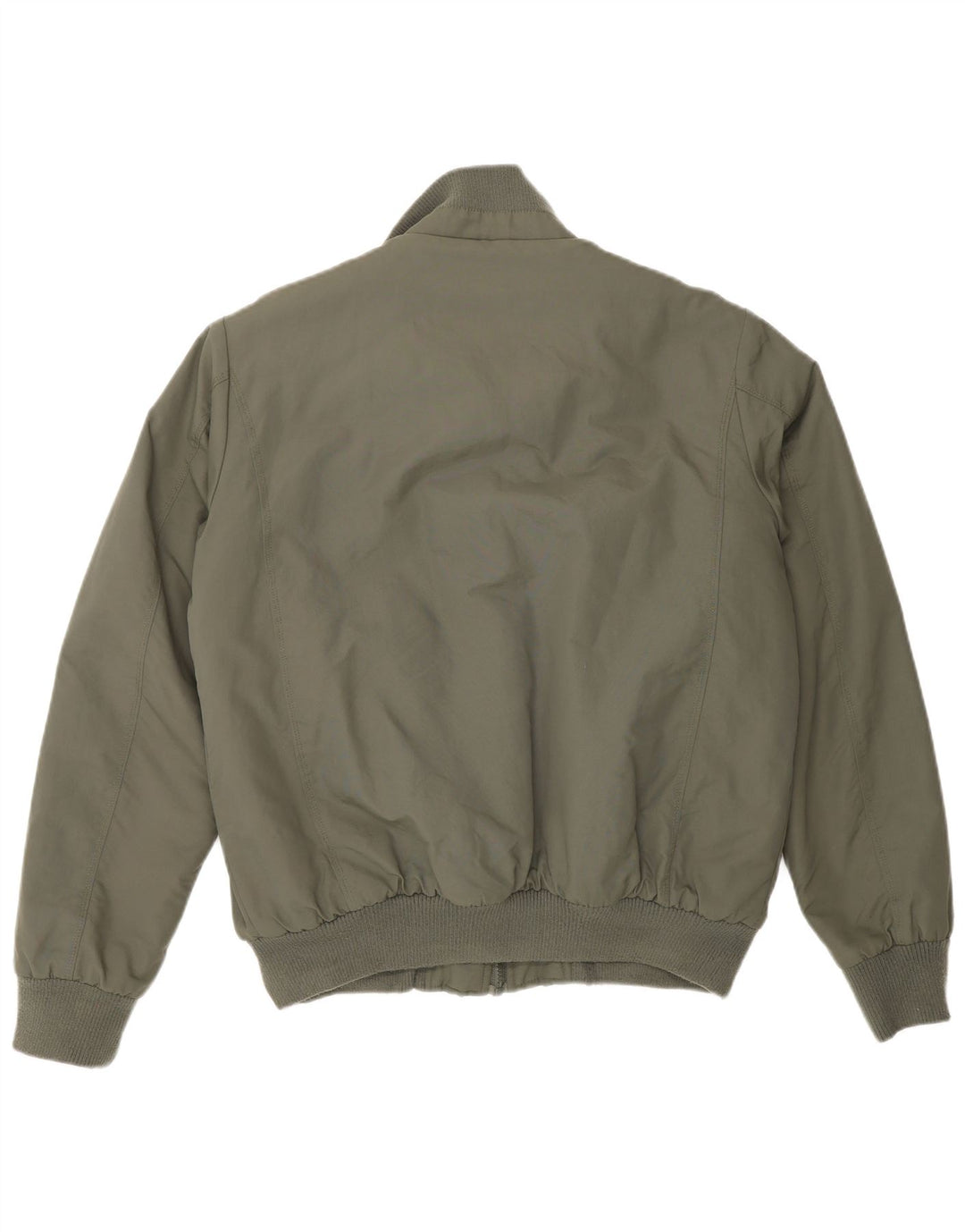 Kappa Veste Bomber Sherpa Homme UK 38 Medium Kaki Nylon