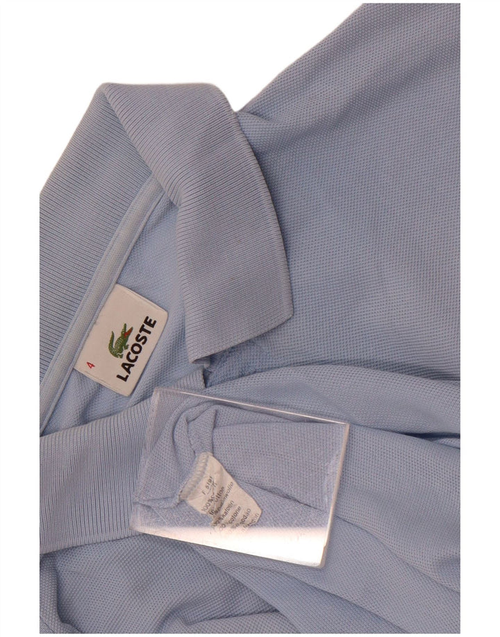 Lacoste Polo Homme Taille 4 Coton Bleu Moyen