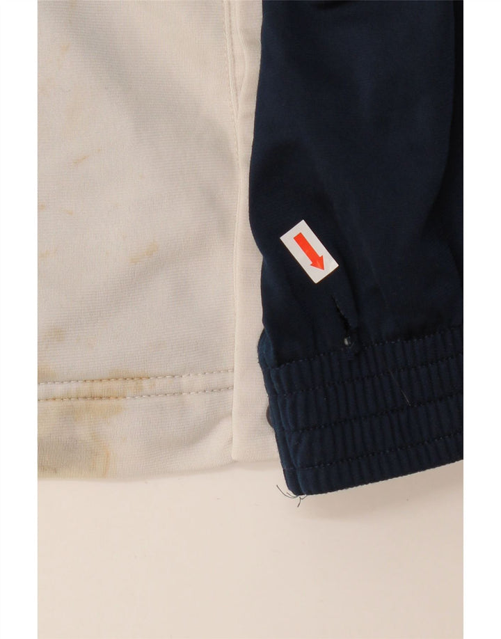 LOTTO Veste de Survêtement Homme UK 44/46 2XL Blanc Colorblock Polyester