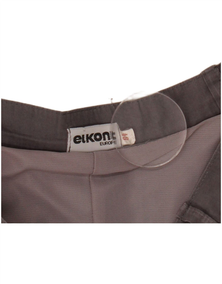 jupe évasée femme vintage EU 40 Medium W28 Grey Colourblock
