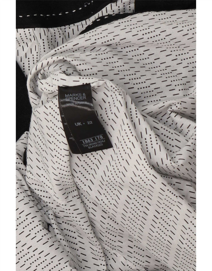 Marks & Spencer Veste blazer à 3 boutons pour femme UK 22 3XL Gris Lin