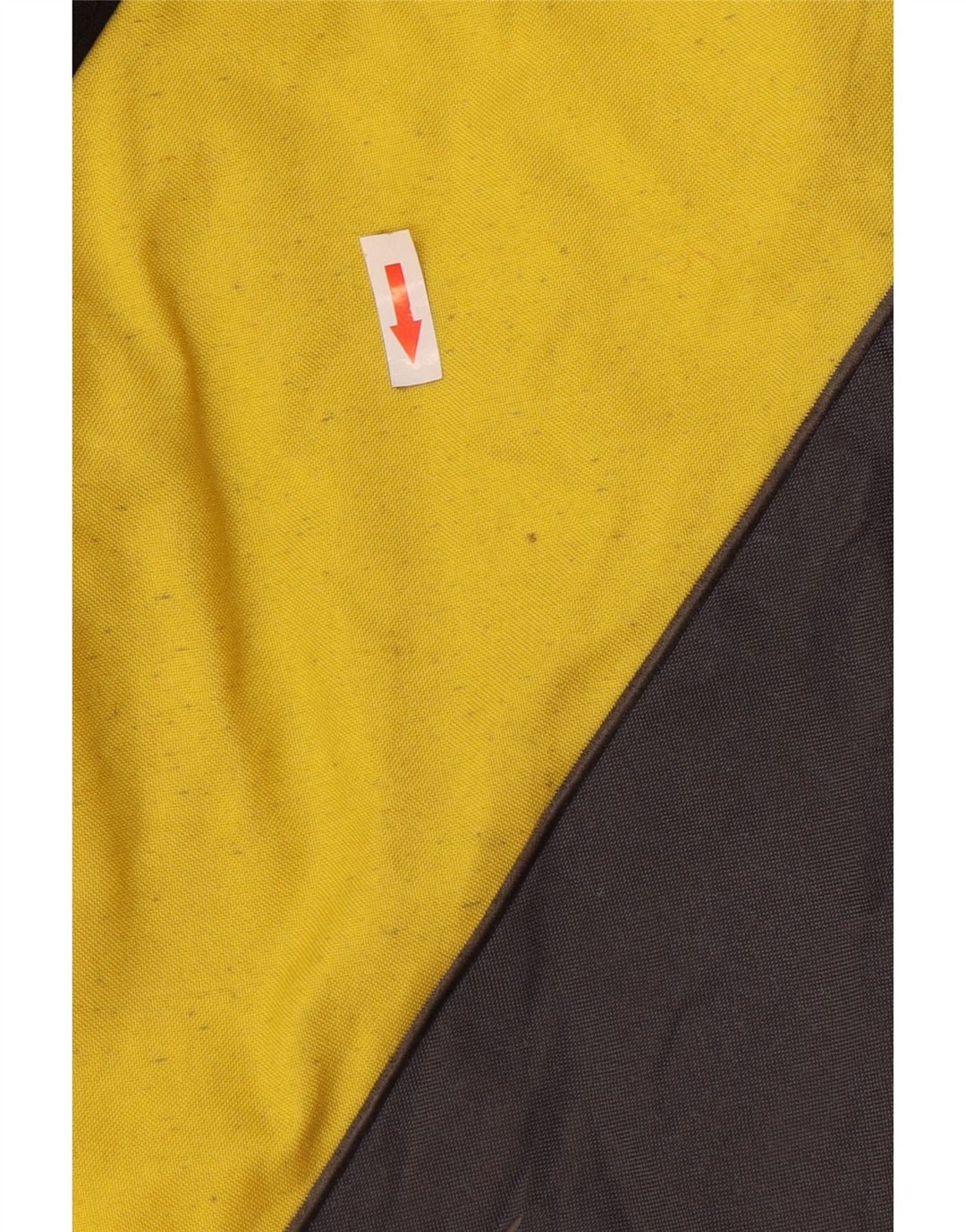 Dainese Veste Moto Racer Biker Homme UK 38 Nylon Colorblock Jaune Moyen