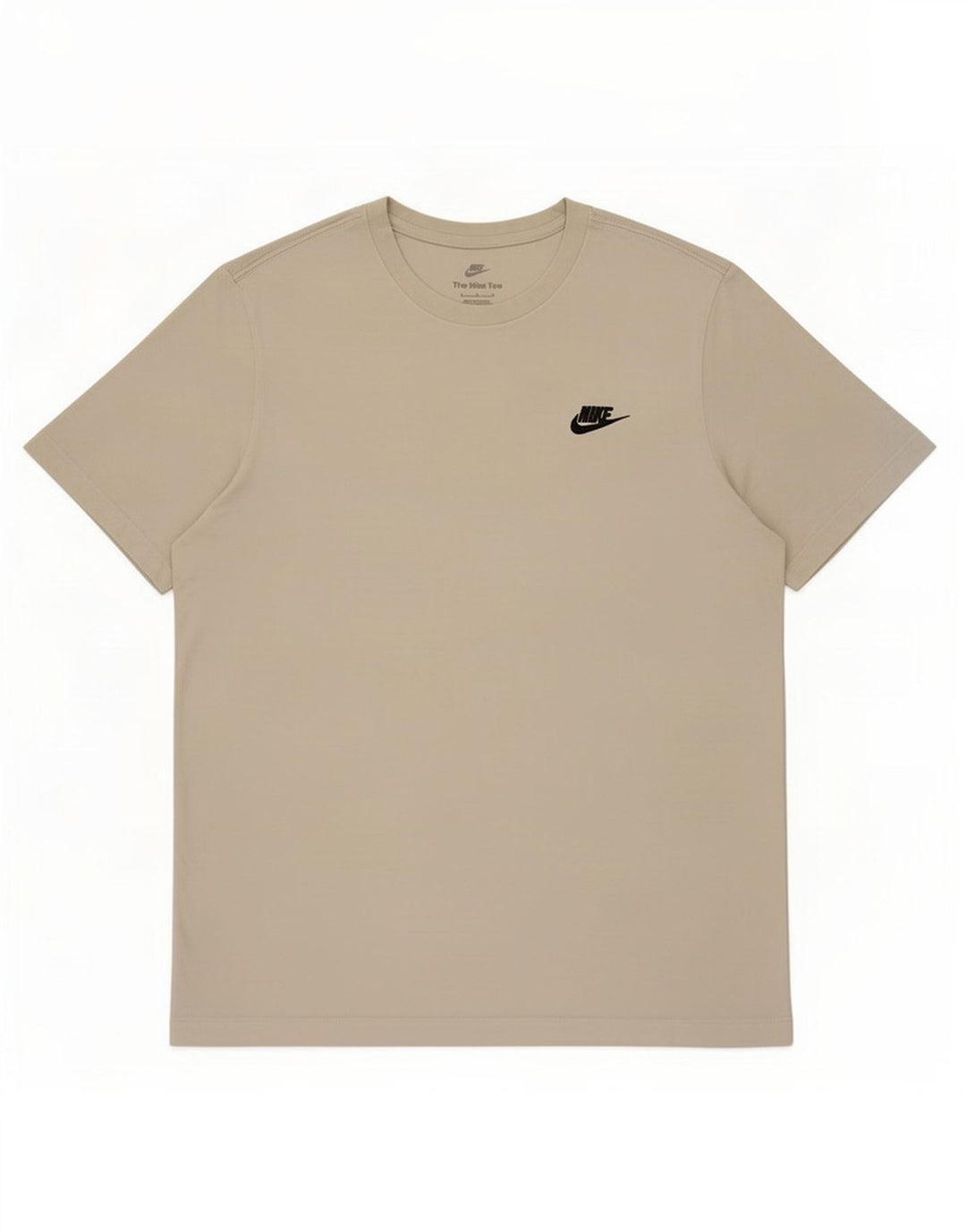Nike T-shirt pour homme en coton beige Taille L