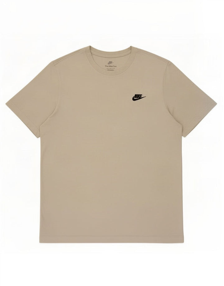 Nike T-shirt pour homme en coton beige Taille L