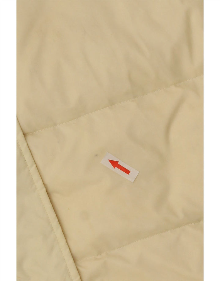 Pheder Manteau rembourré à capuche pour femme IT 46 Large Nylon Jaune